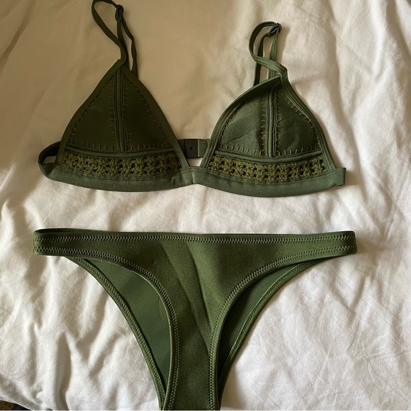 Authentic Traingl Army Green Set - Picture 1 of 5